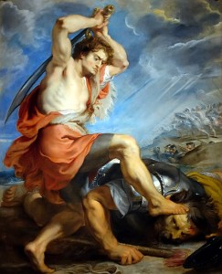 David Slaying Goliath Peter Paul Rubens, 1630